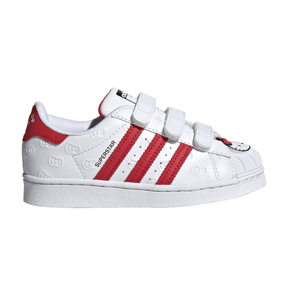 Hello Kitty x adidas Superstar J 'Allover Debossed Bows'