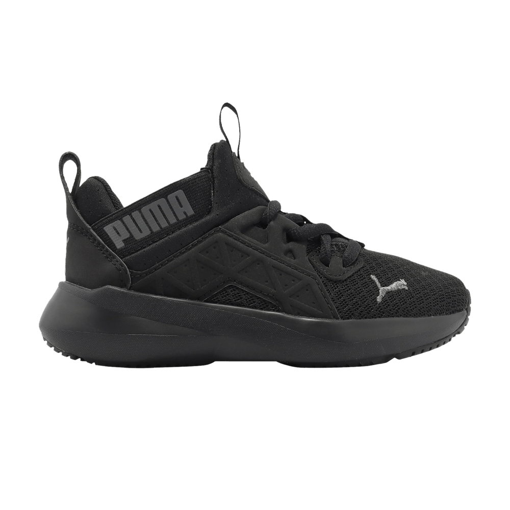 Pre-owned Puma Soft Enzo Nxt Little Kid 'black Castle Rock'