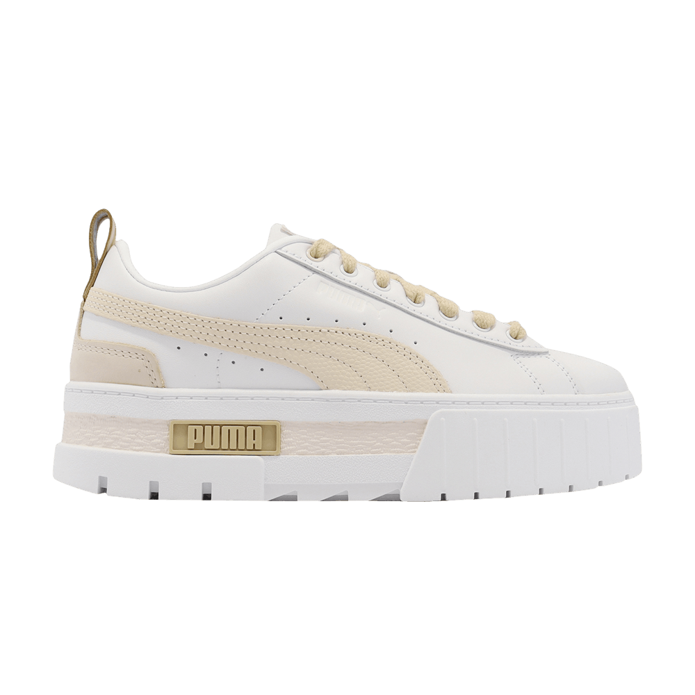 PUMA WMNS MAYZE LUXE 'WHITE PALE KHAKI'