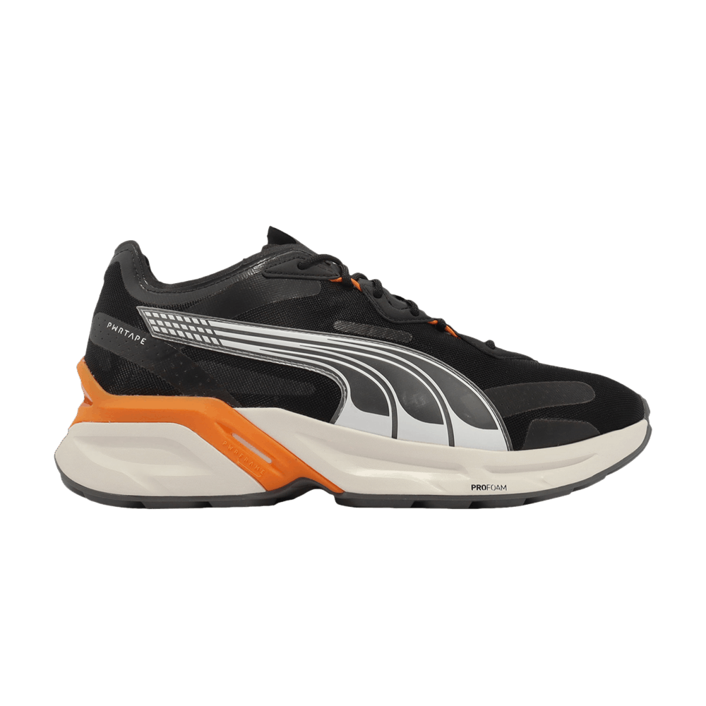 PUMA PWRFRAME AEROGRAM BLAZE 'BLACK VIBRANT ORANGE'