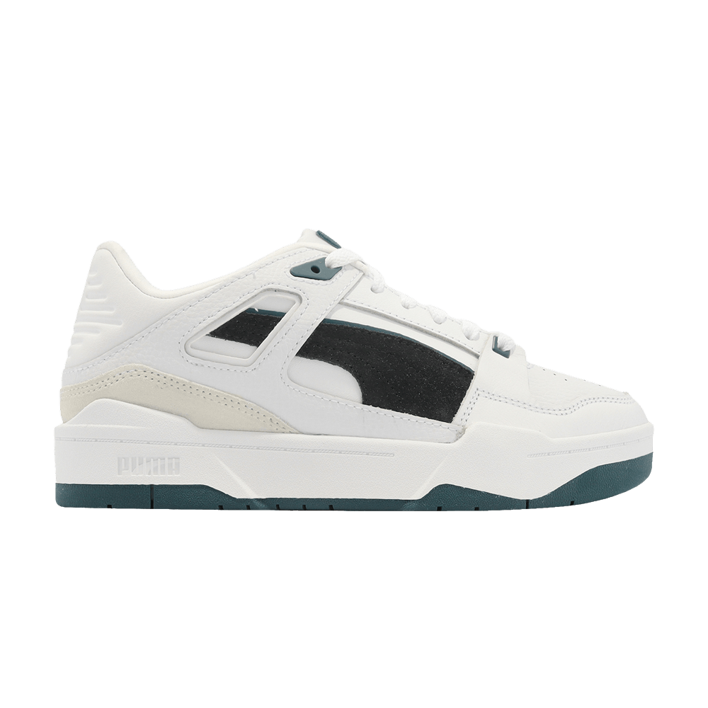 PUMA SLIPSTREAM SUEDE FS 'WHITE BLACK GREEN'