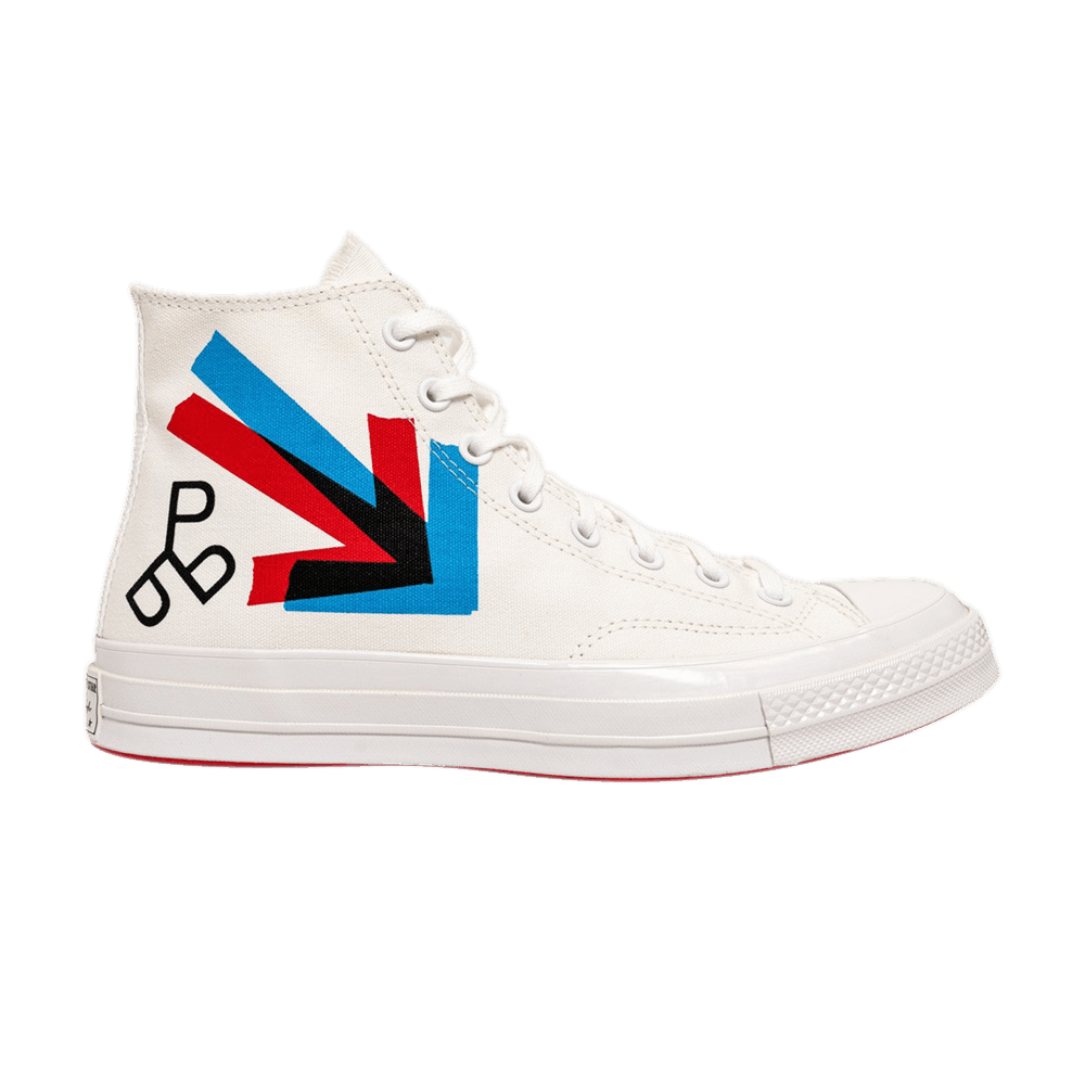 Pre-owned Converse Patta X Experimental Jetset X Chuck 70 High 'patta Psychogeographic Practice' In White