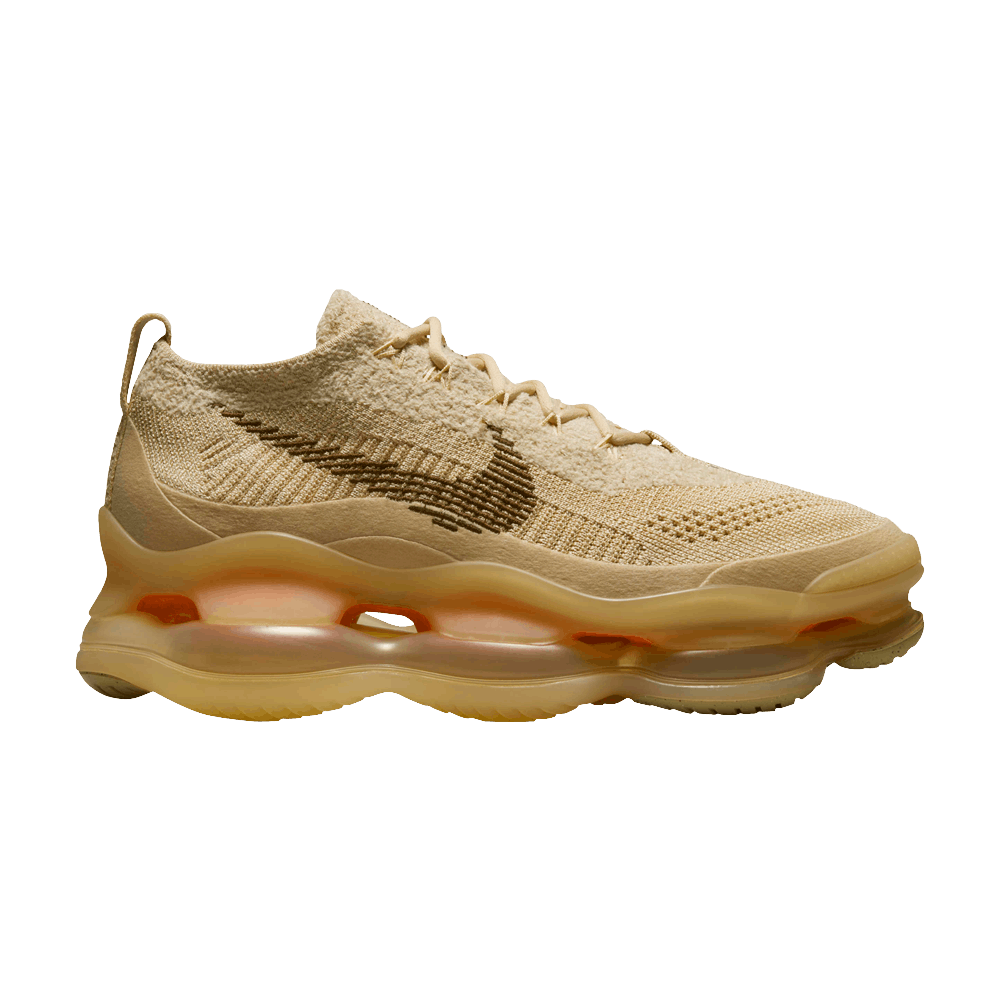Pre-owned Nike Wmns Air Max Scorpion Flyknit 'sesame' In Brown