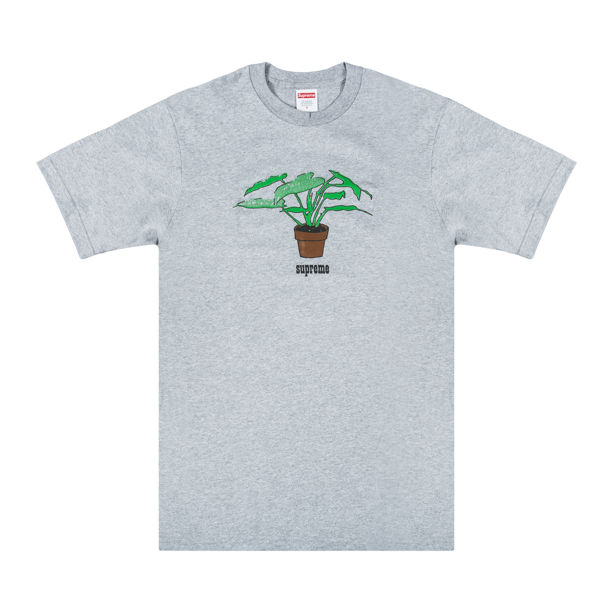Supreme Plant T-Shirt 'Grey'
