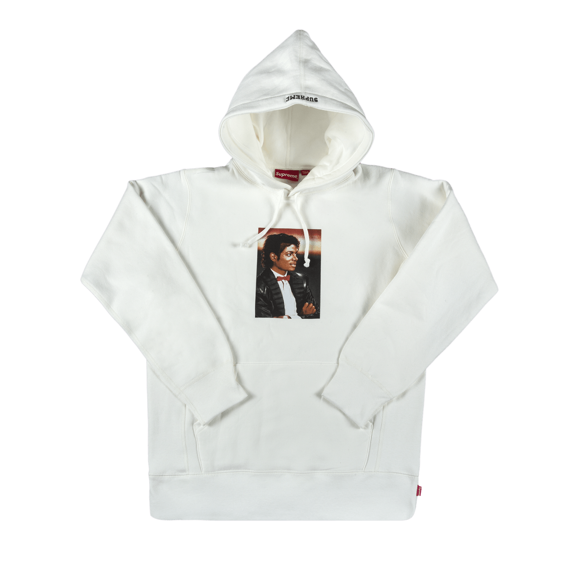 Supreme Michael Jackson Hooded Sweatshirt 'White'