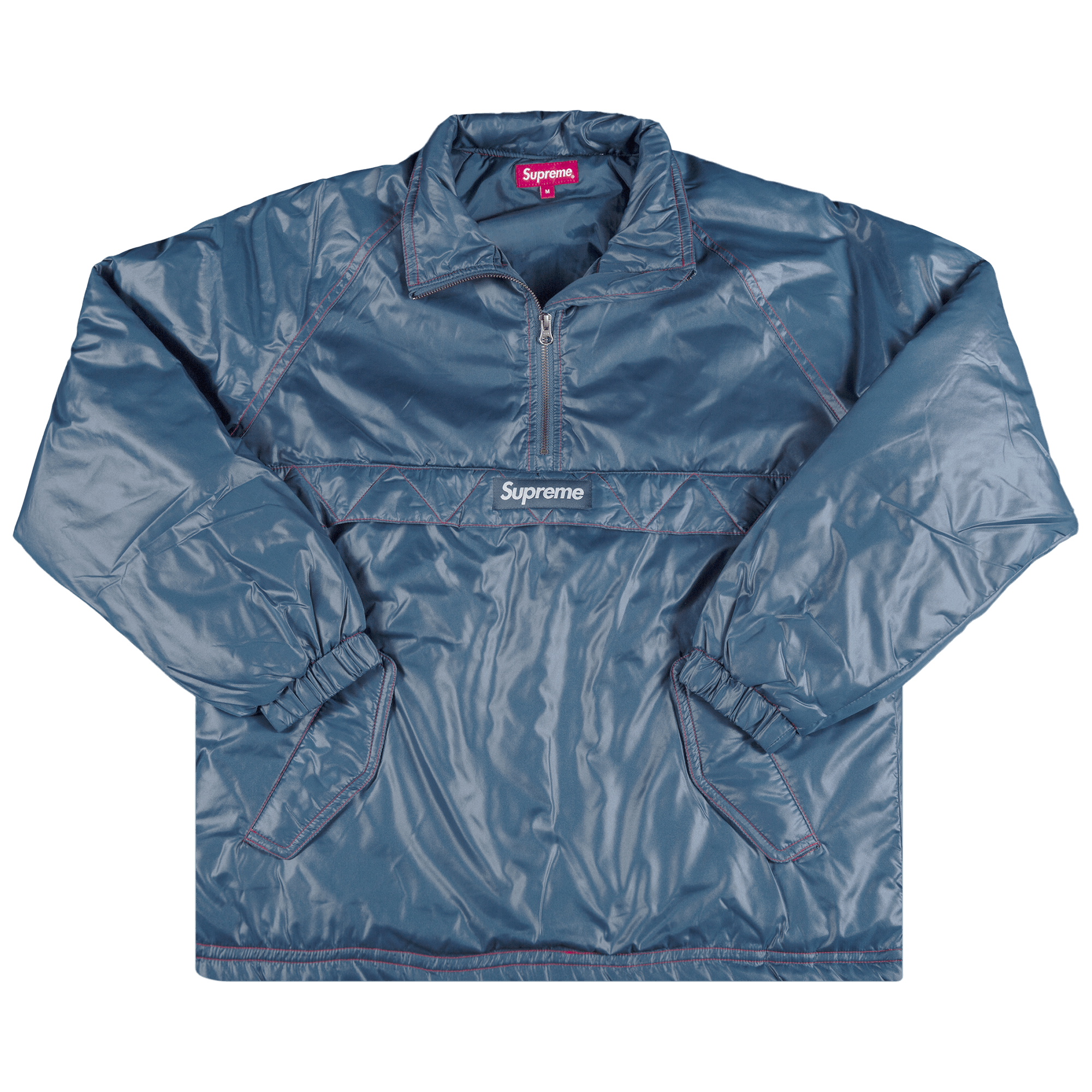 Supreme Contrast Stitch Pullover 'Navy'