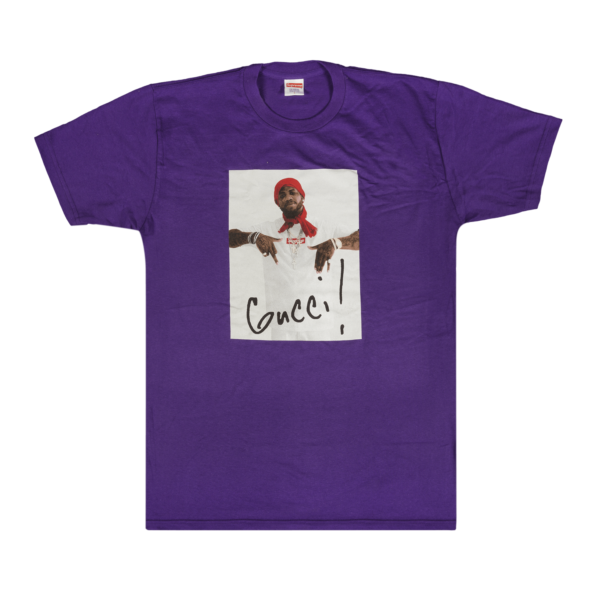 Supreme Gucci Mane T-Shirt 'Purple'