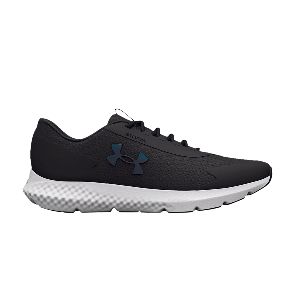 Pre-owned Under Armour Charged Rogue 3 Storm 'jet Grey Petrol Blue'