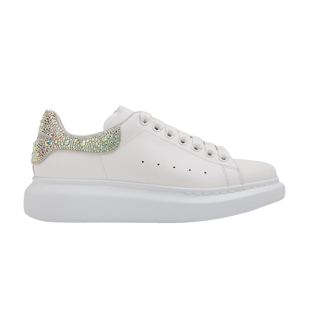 Alexander McQueen Wmns Oversized Sneaker 'White Crystal'