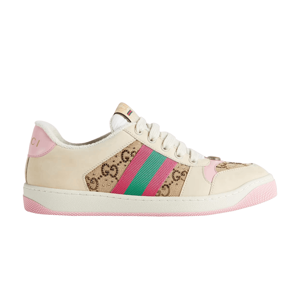 Gucci Wmns GG Screener 'GG Canvas - Beige Pink'