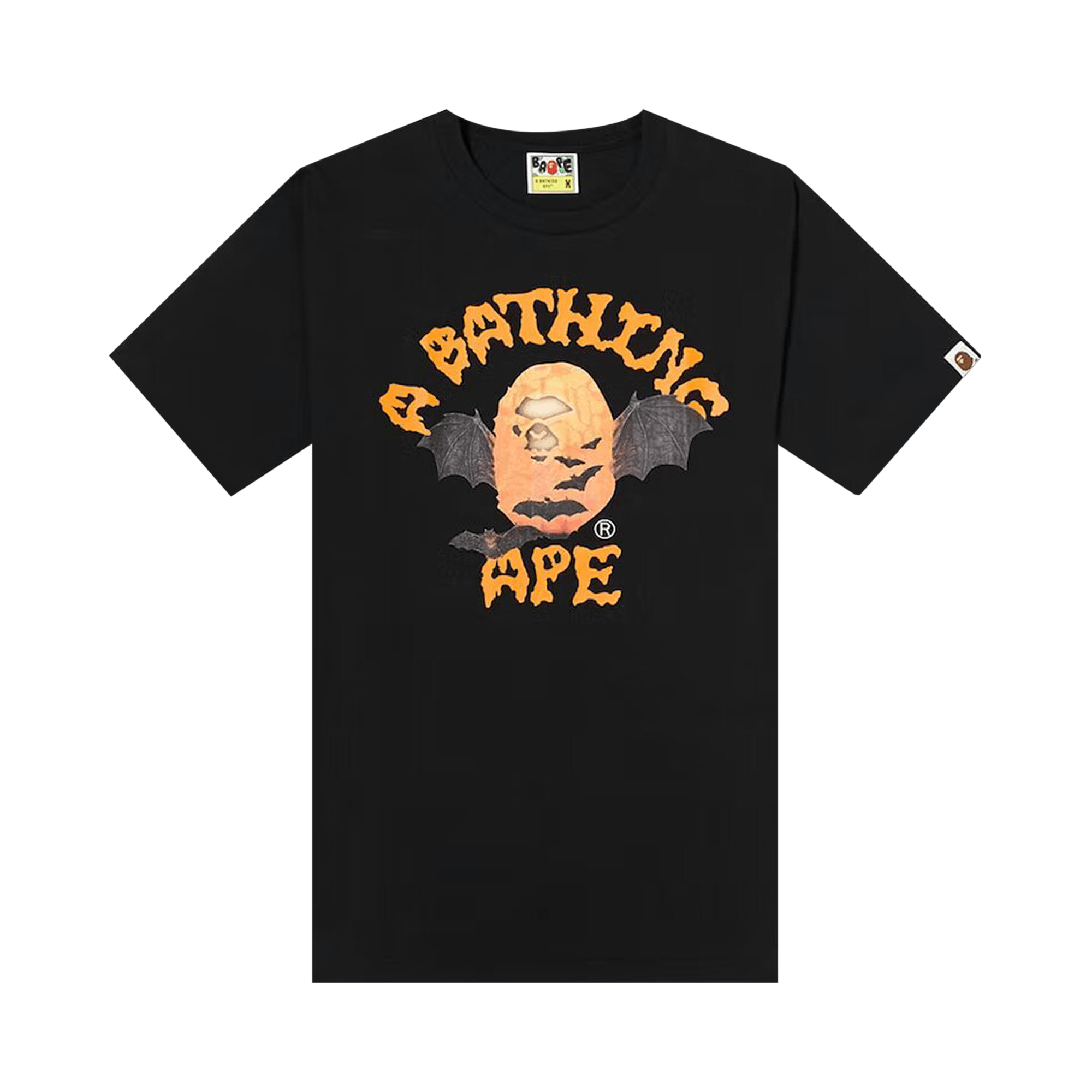 BAPE A Bathing Ape Halloween College Tee 'Black'