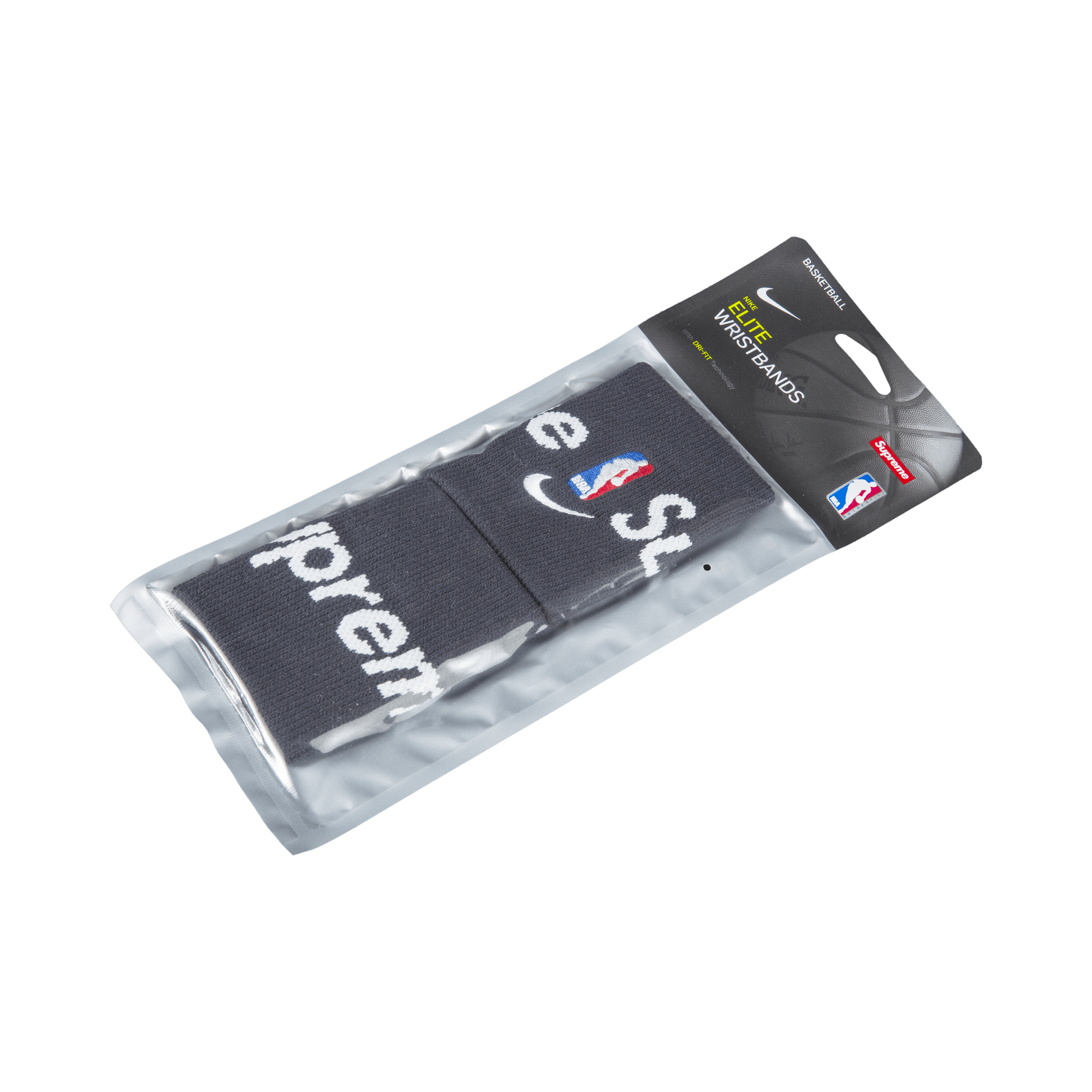 Supreme x Nike x NBA Wristbands 'Black'