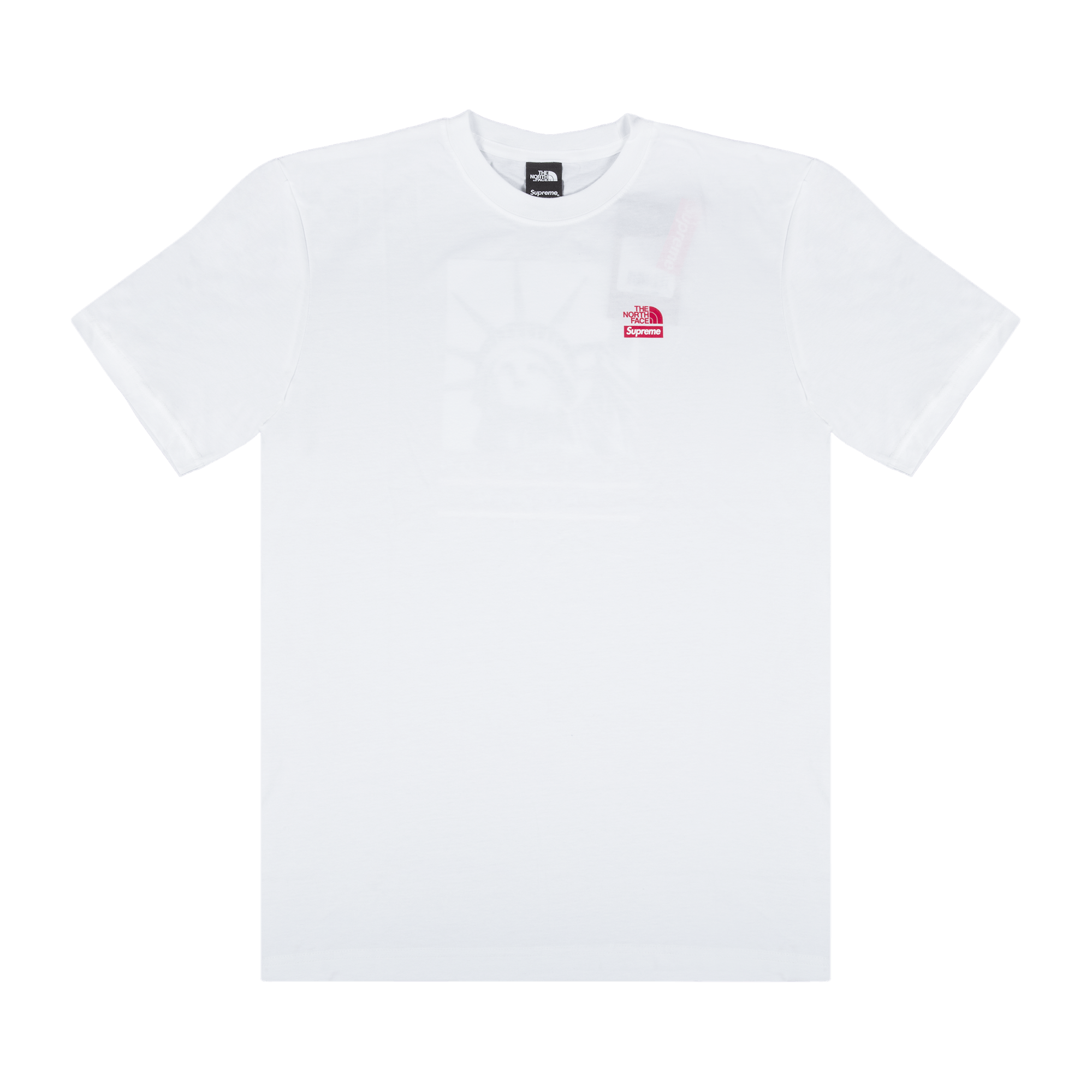 Supreme x The North Face Statue Of Liberty T-Shirt 'White'