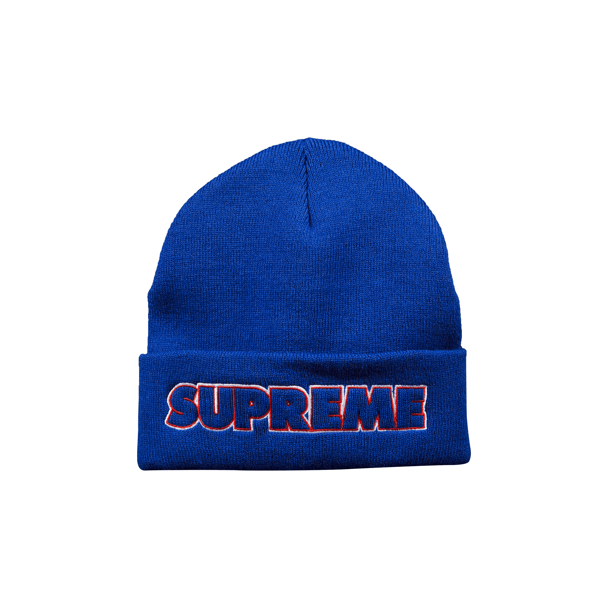 Supreme Outline Beanie 'Royal Blue'