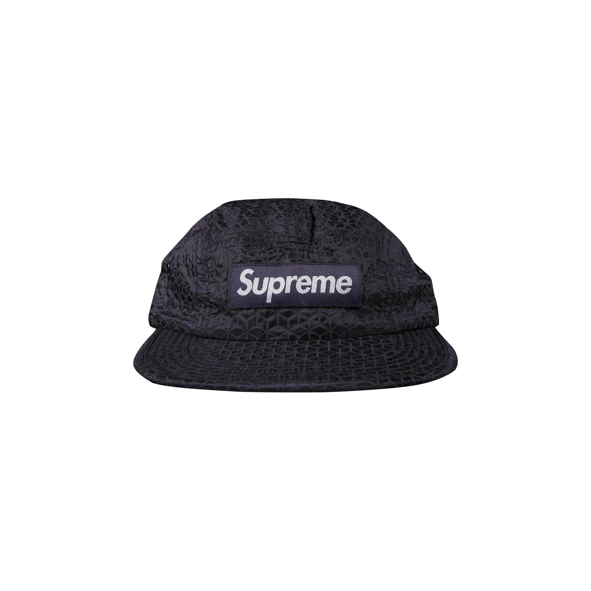 Supreme Geometric Ripstop Camp Cap 'Purple'