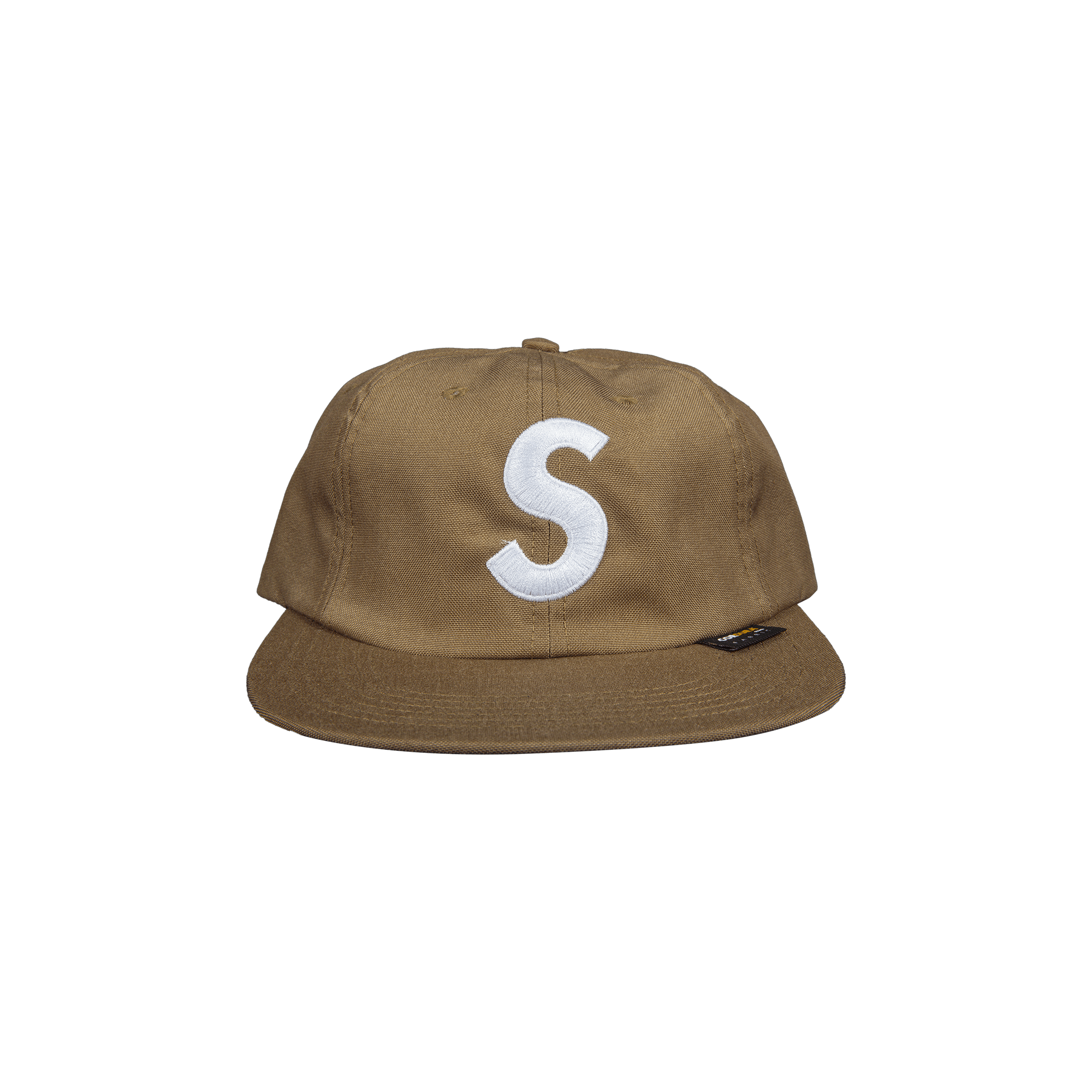 Supreme Cordura S Logo 6 Panel Cap 'Sand'