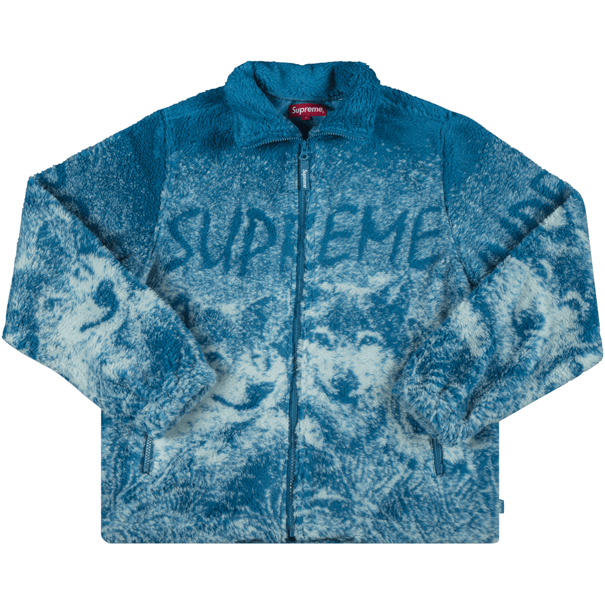 Supreme Wolf Fleece Jacket 'Teal'