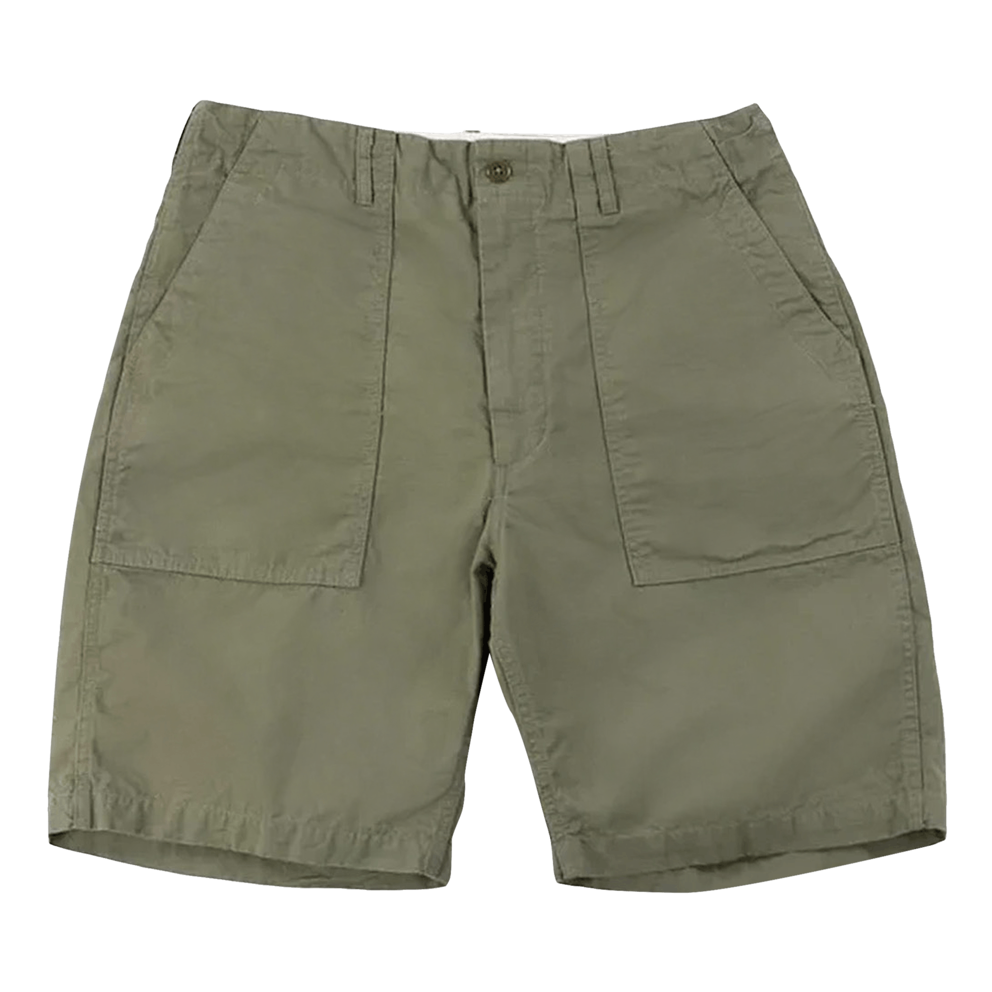 Pre-owned Engineered Garments Fatigue Short 'olive' In Green