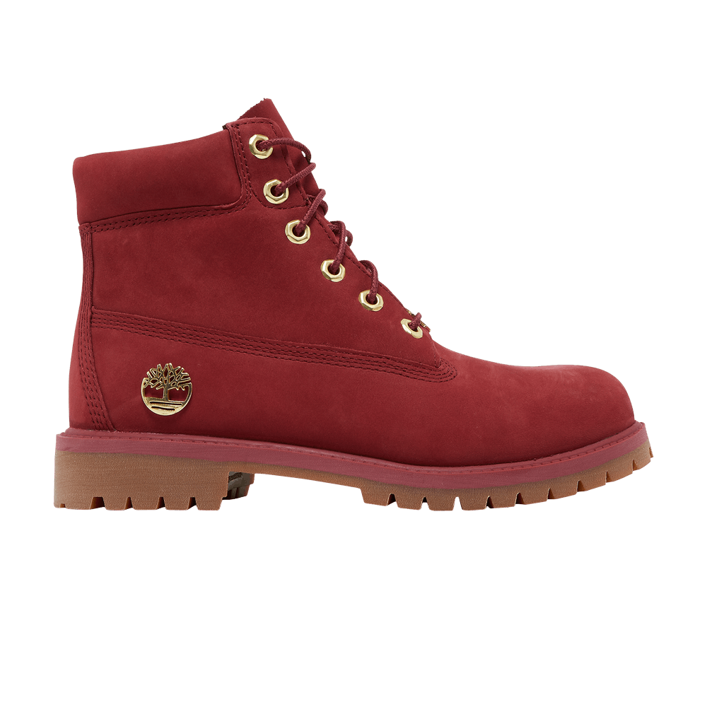 Timberland 6 Inch Premium Junior 'Burgundy'