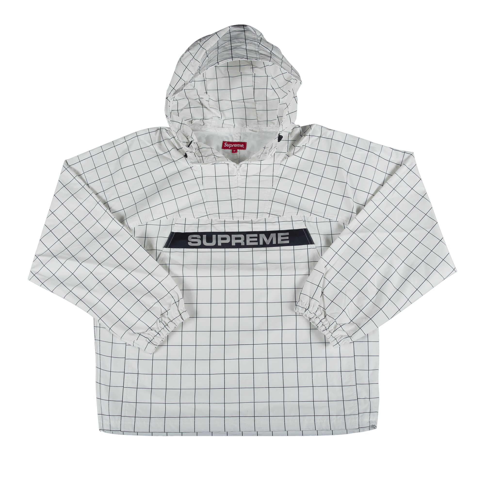 Supreme Heavy Nylon Anorak 'Windowpane'