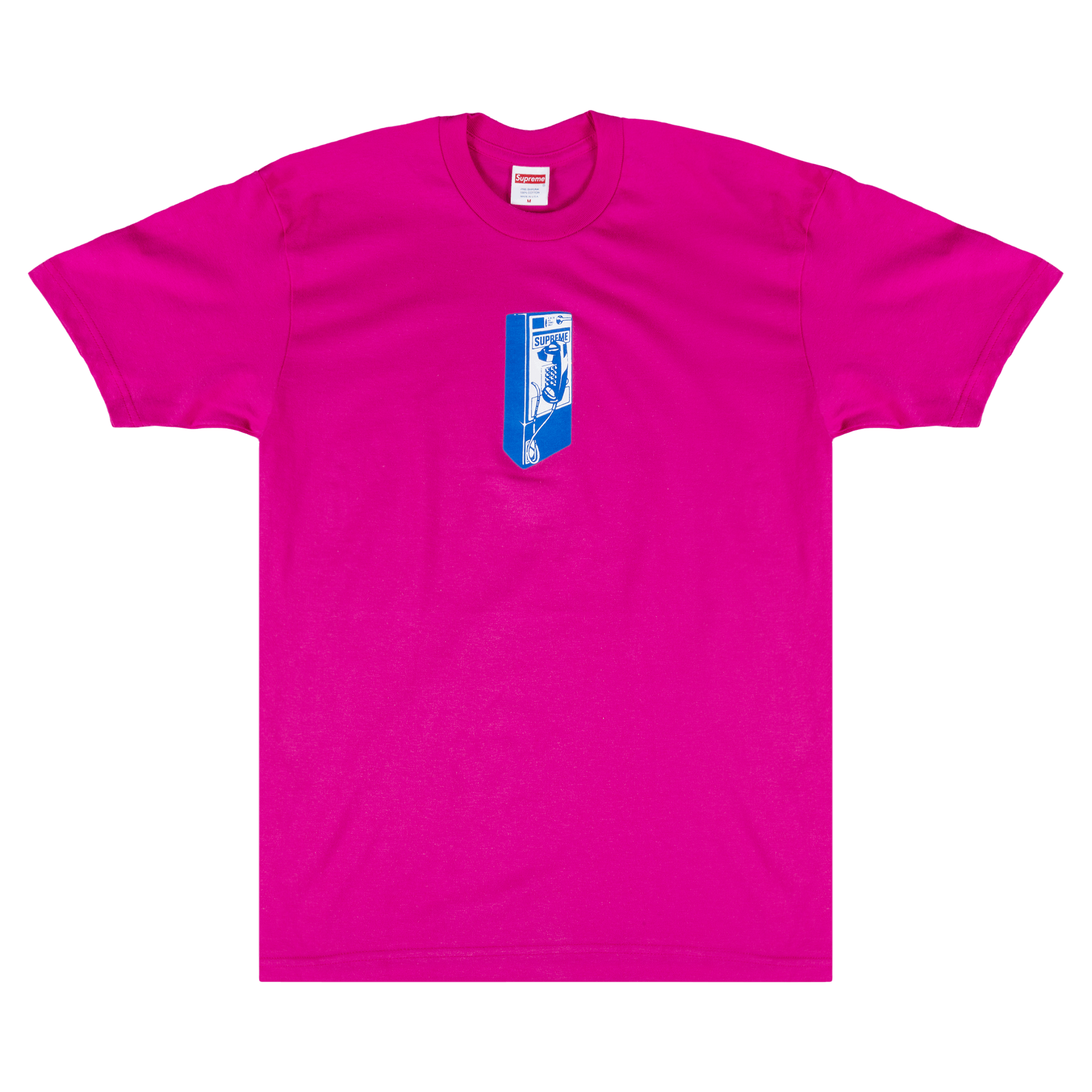 Supreme Payphone T-Shirt 'Pink'