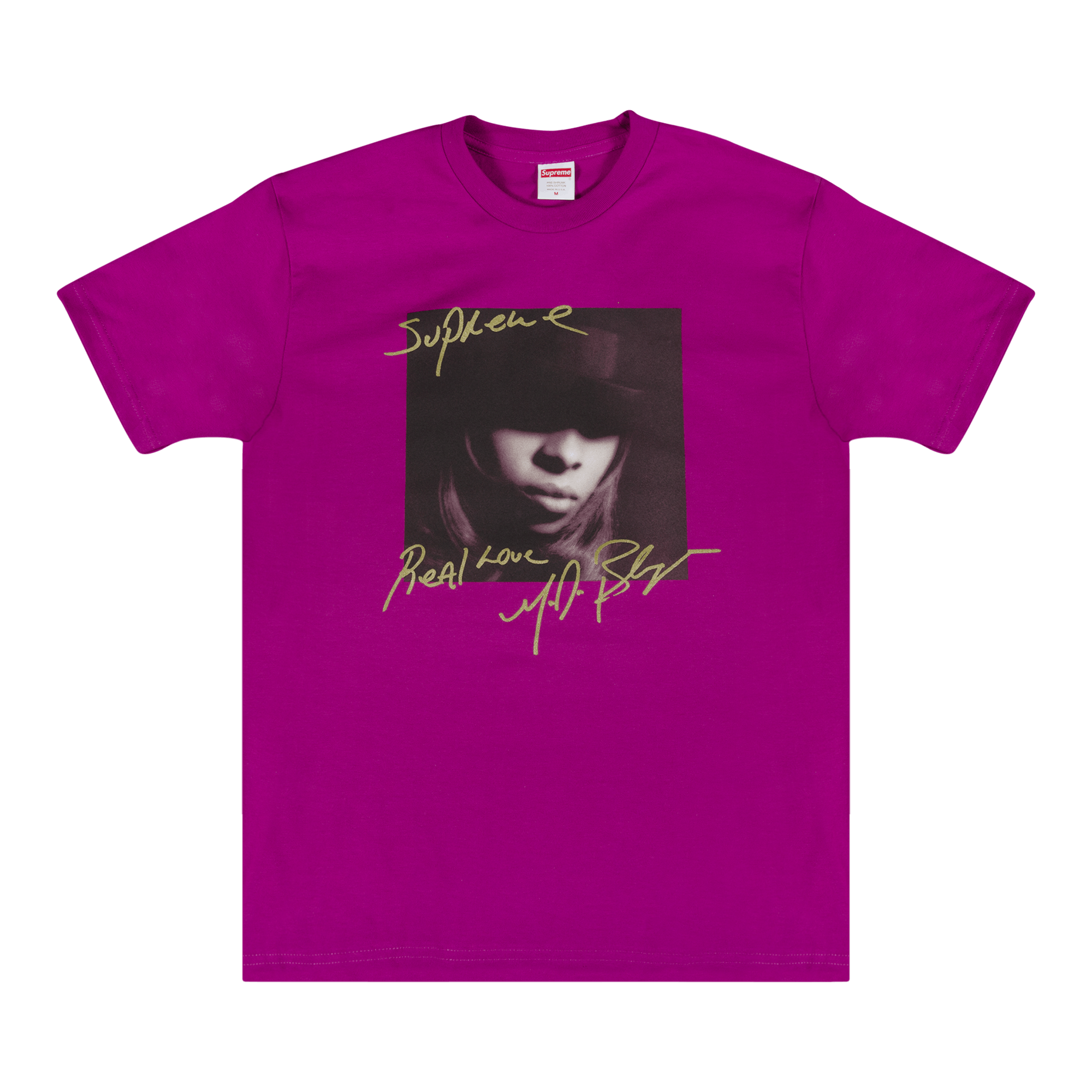 Supreme Mary J. Blige T-Shirt 'Magenta'