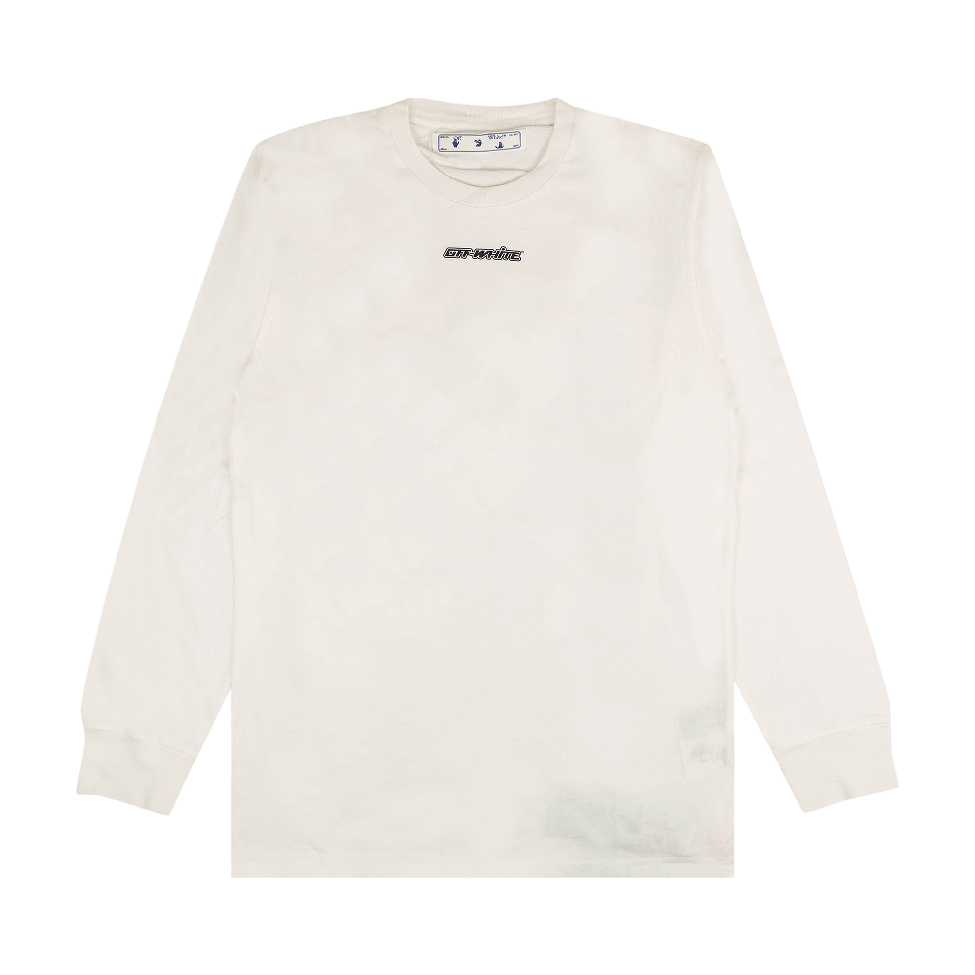 Pre-owned Off-white Marker Long-sleeve Tee 'white'