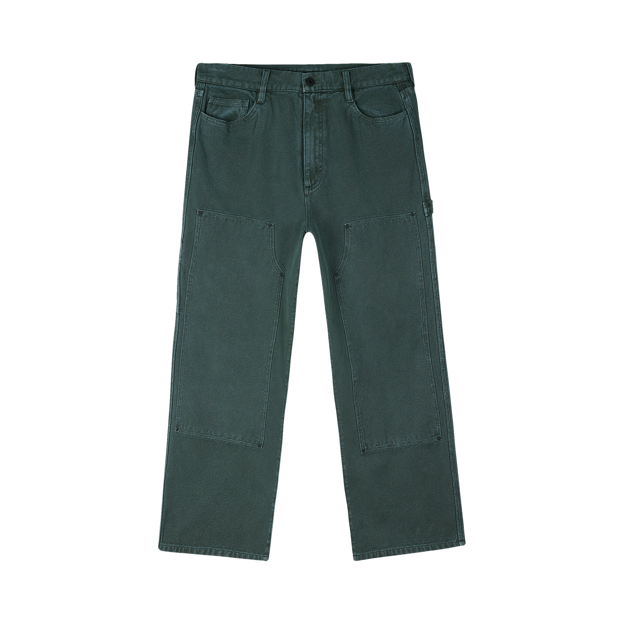 Pre-owned Brain Dead Double Knee Utility Pant 'putty Green'