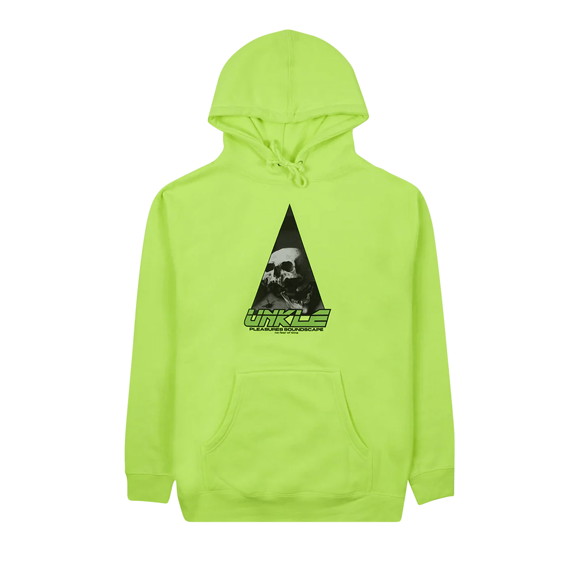 Pre-owned Pleasures Soundscape Hoodie 'safety Yellow'