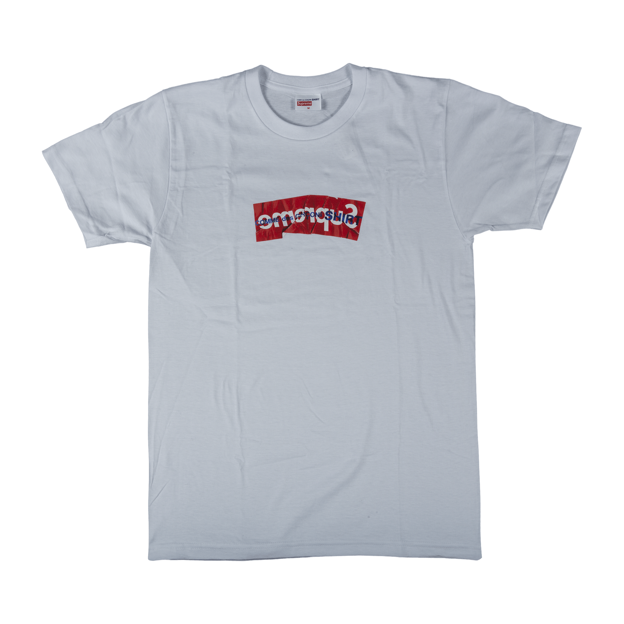 Supreme x Comme des Garçons SHIRT Box Logo T-Shirt 'White'