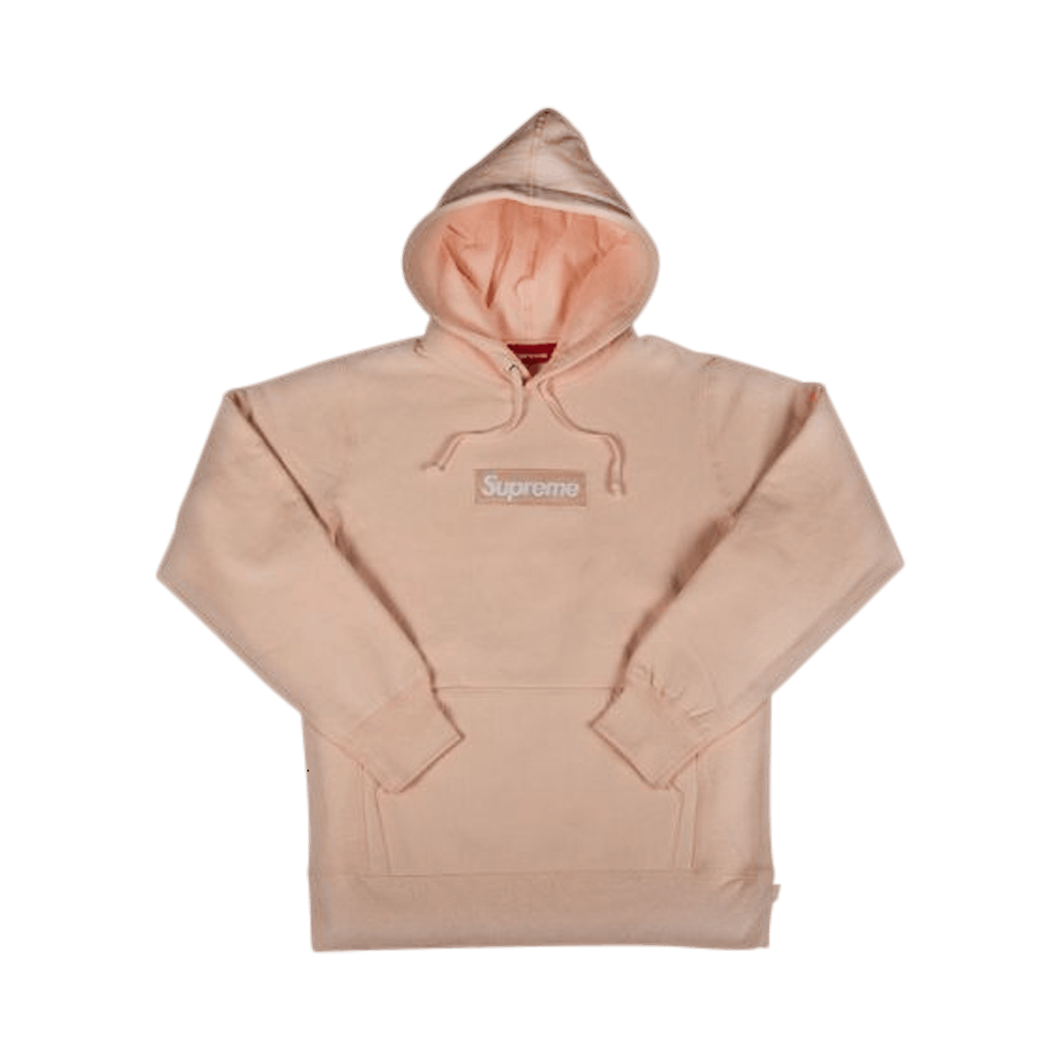 Supreme Box Logo Hoodie 'Peach'