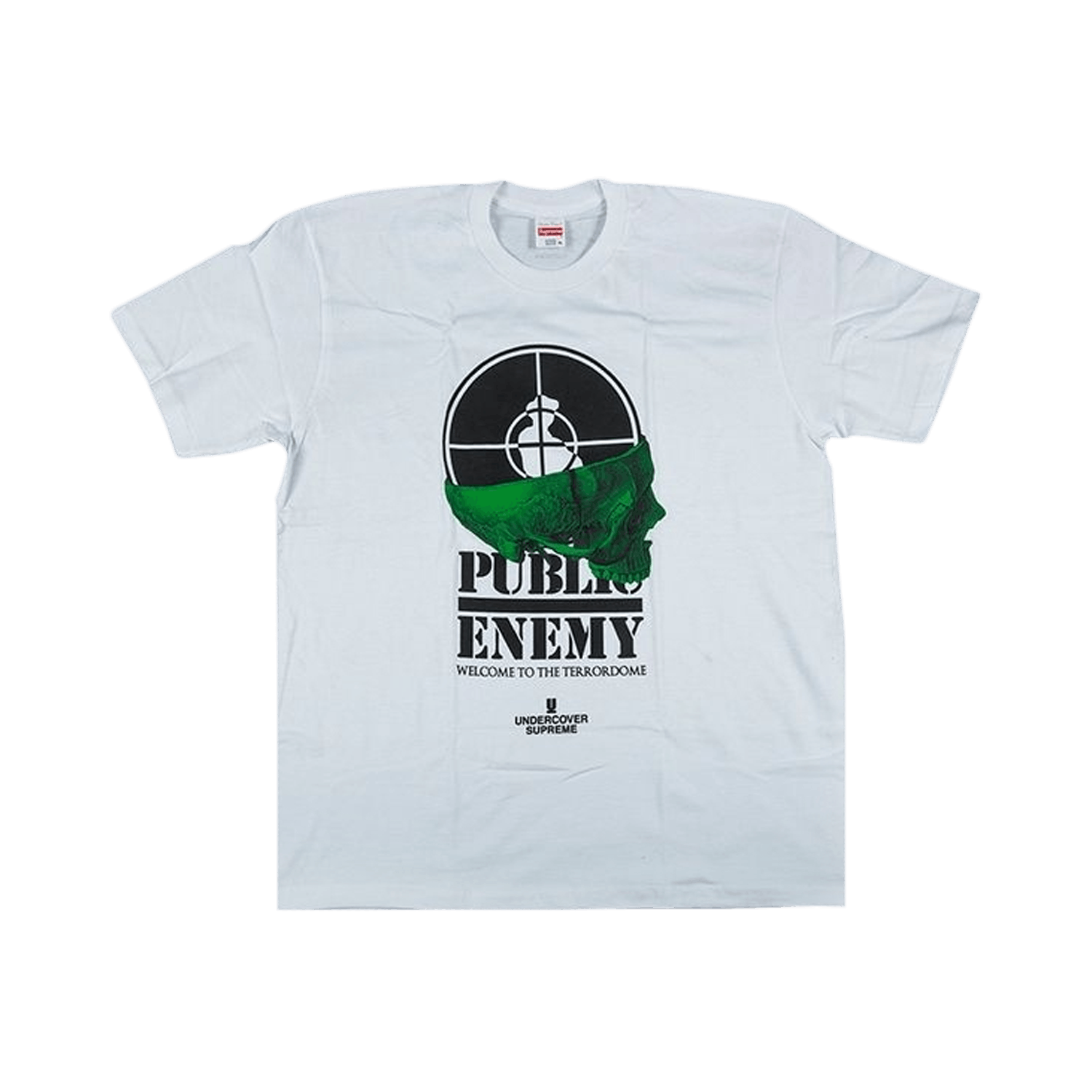 Supreme x Undercover x Public Enemy Terrordome T-Shirt 'White'
