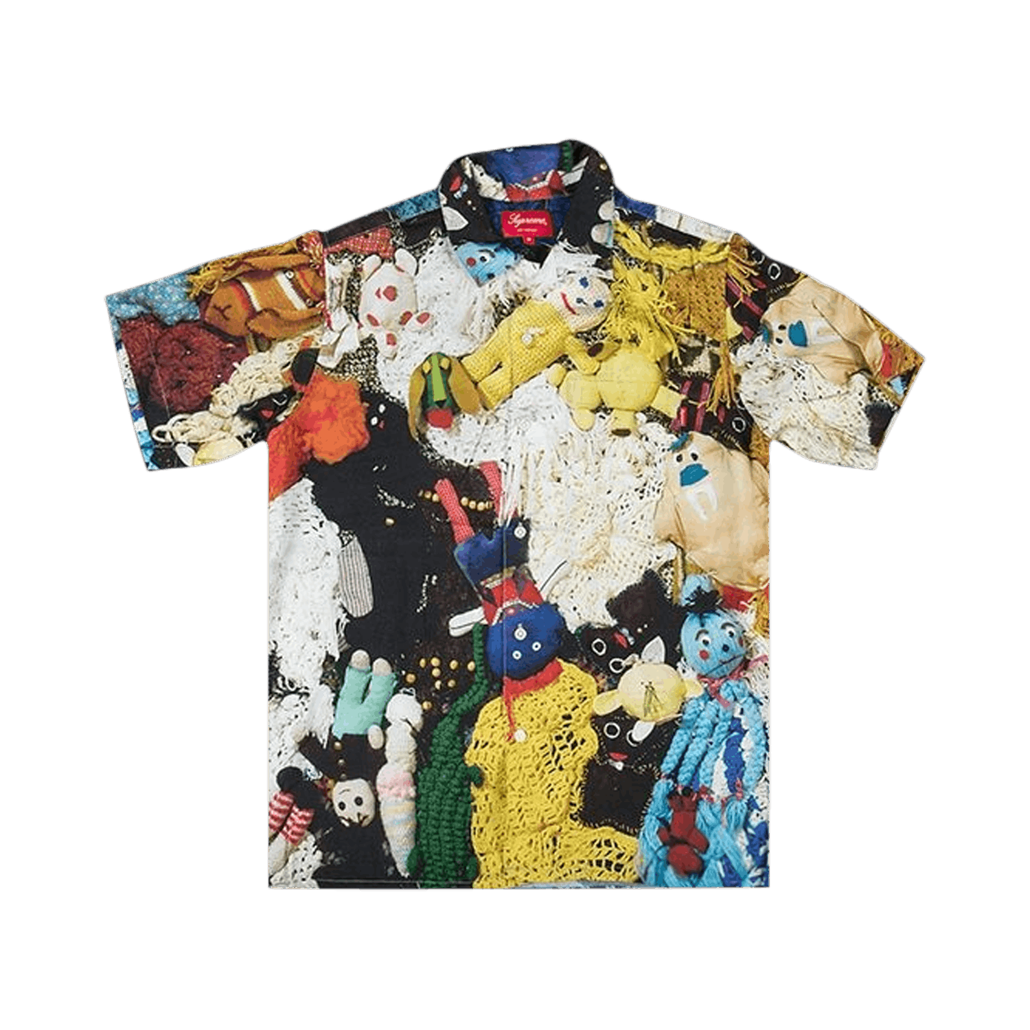 Supreme Mike Kelley More Love Hours Than Can Ever Be Repaid Rayon Shirt 'Multicolor'