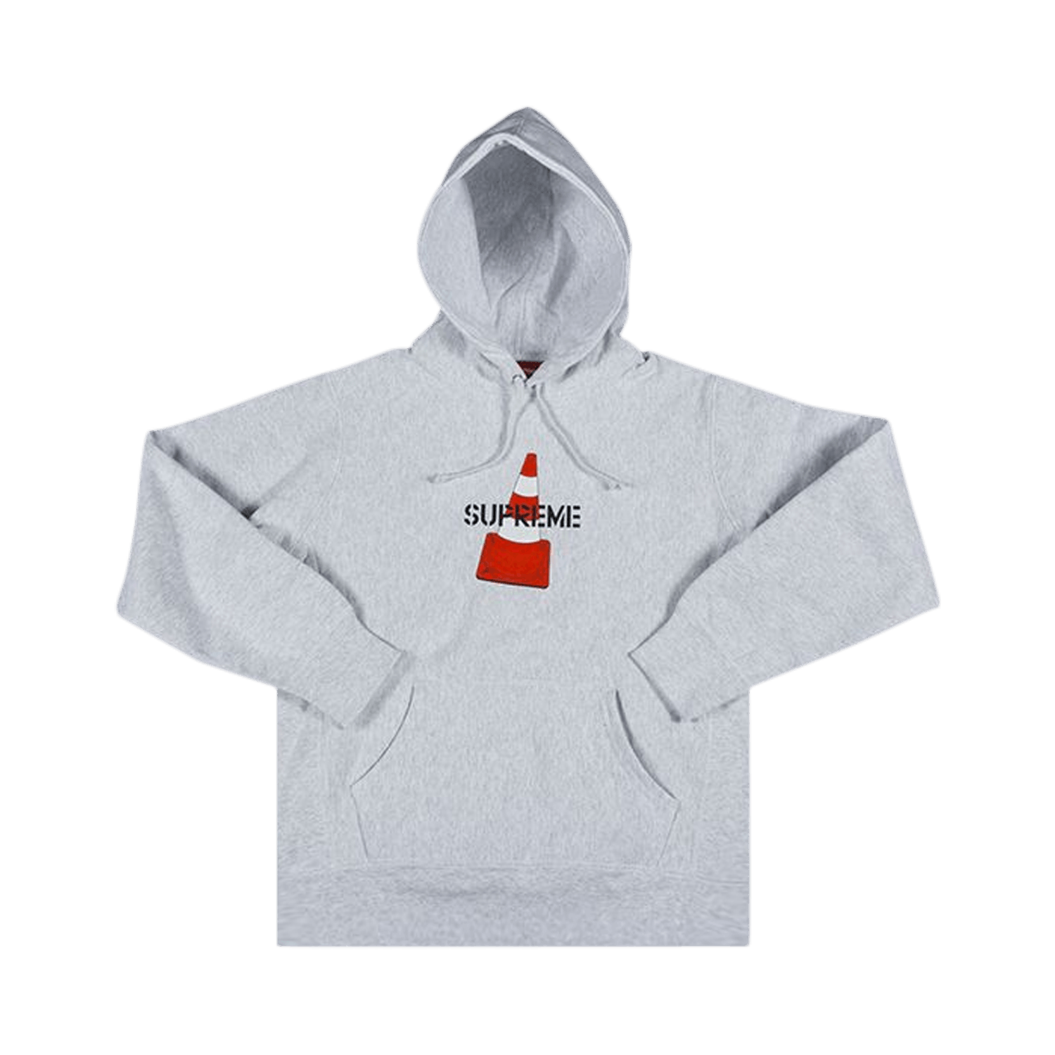 Supreme Cone Hooded Sweatshirt 'Ash Grey'