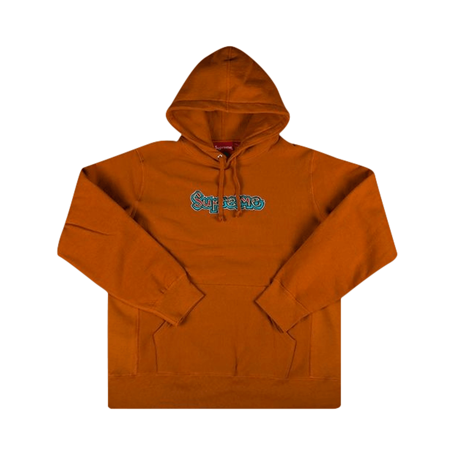 Supreme Gonz Logo Hooded Sweatshirt 'Brown'