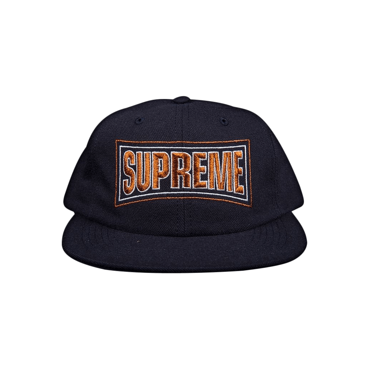 Supreme Metallic Arc 6-Panel Cap 'Navy'