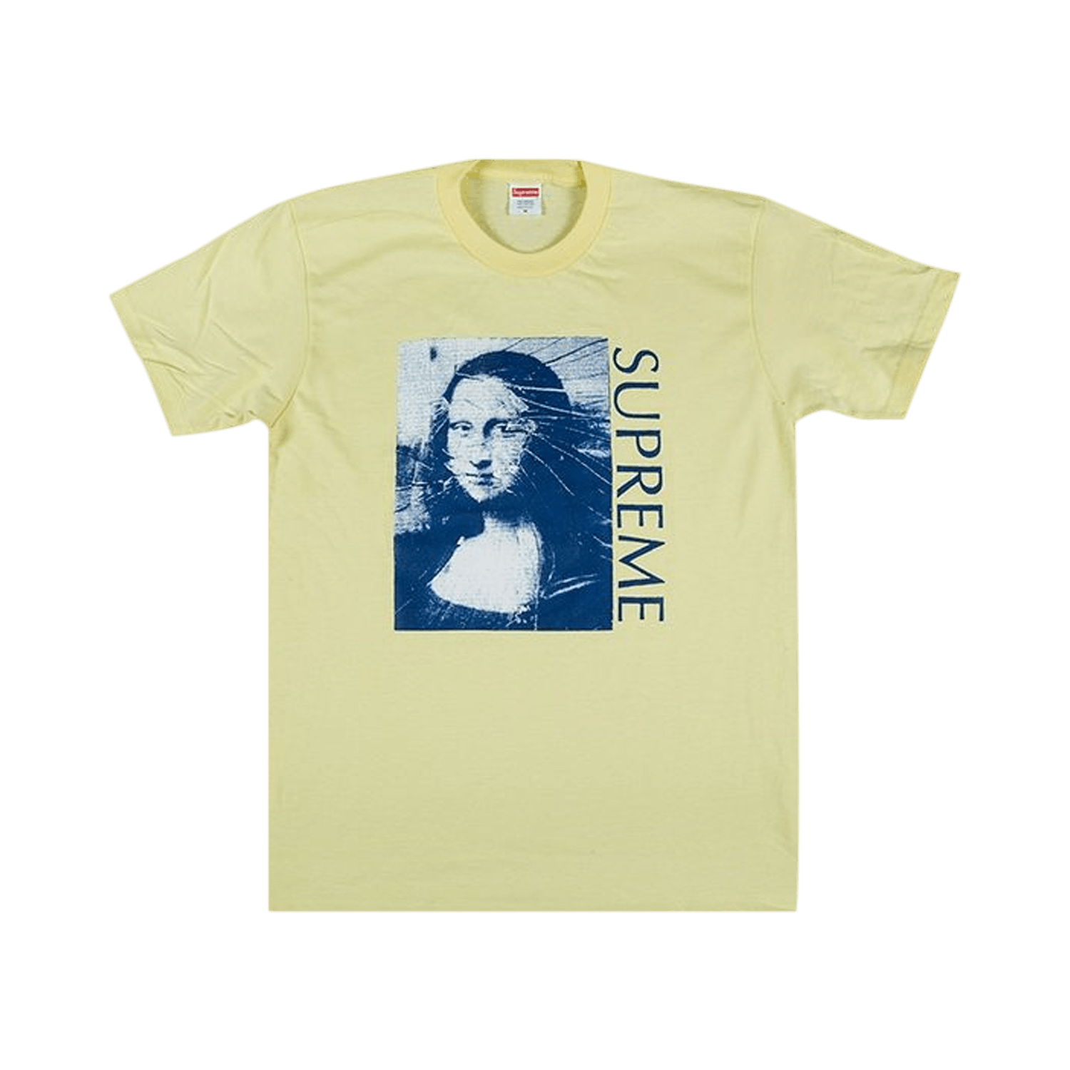 Supreme Mona Lisa T-Shirt 'Yellow'