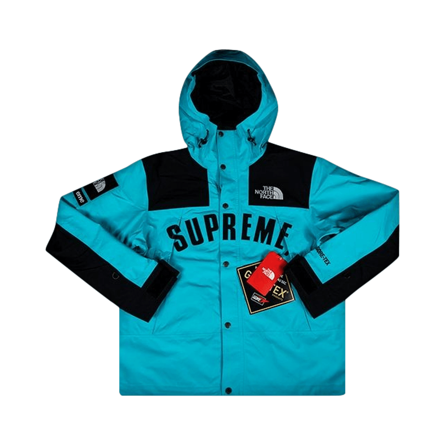 Supreme x The North Face Arc Logo Mountain Parka 'Teal'