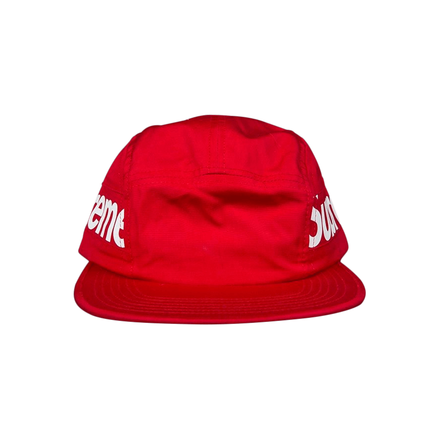Supreme Side Panel Camp Cap 'Red'