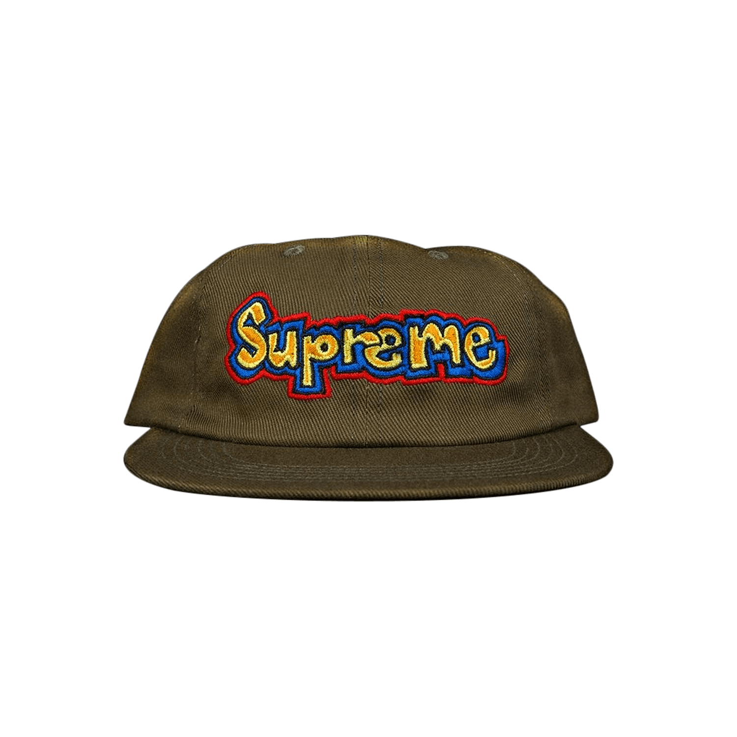 Supreme Gonz Logo 6 Panel Cap 'Olive'