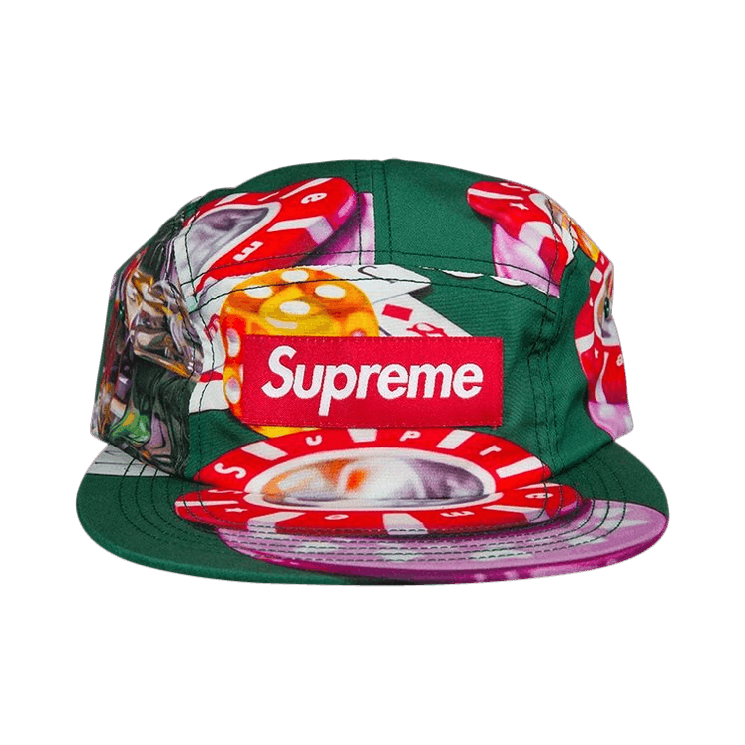 Supreme Casino Camp Cap 'Green'
