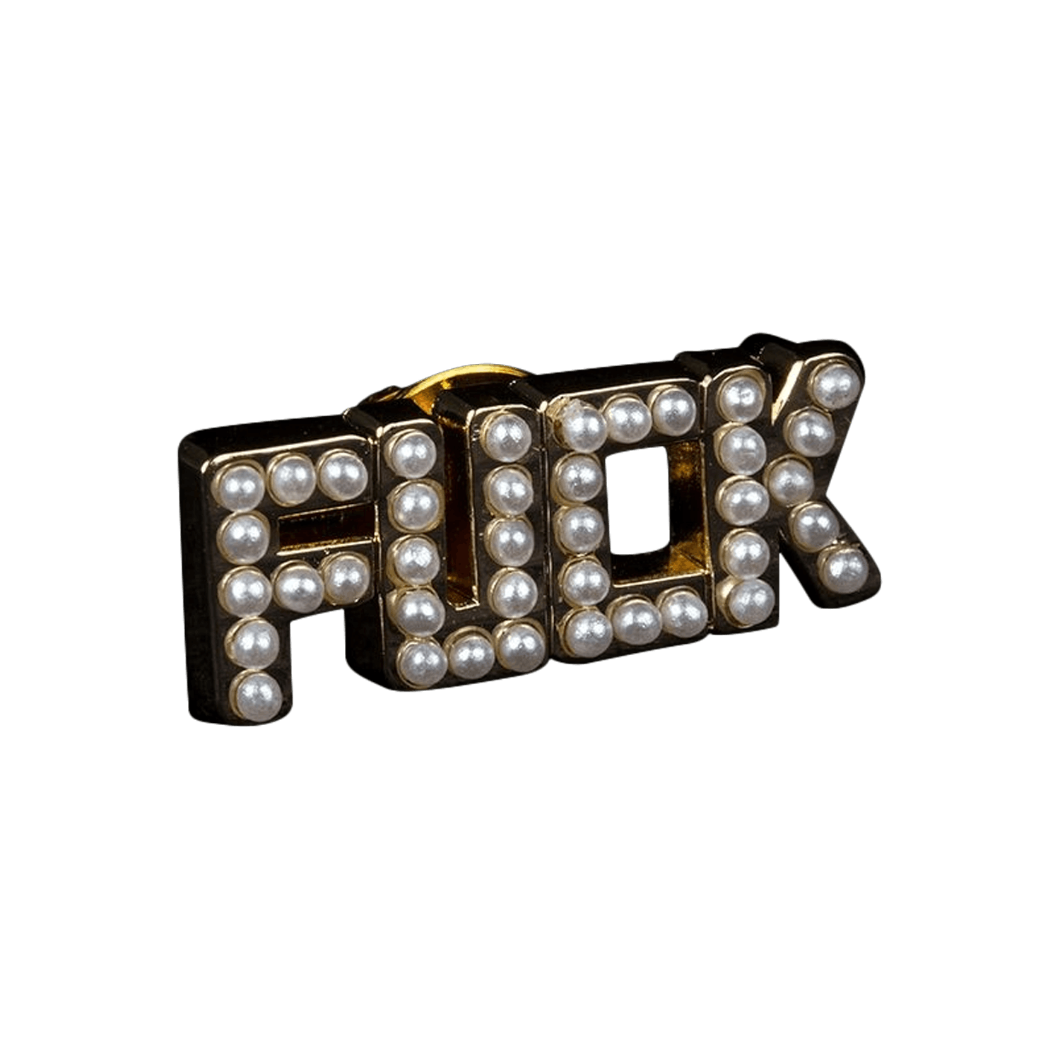 Supreme Fuck Pin 'Gold'