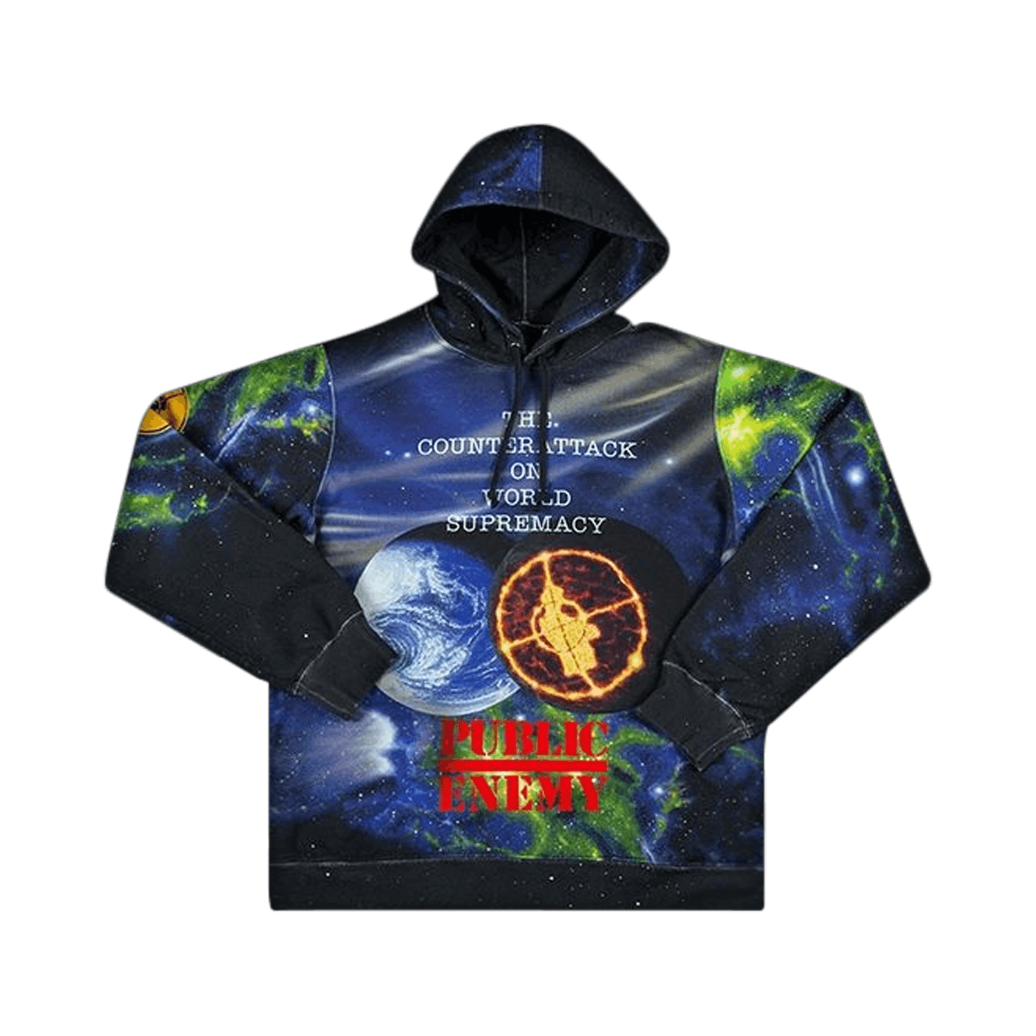 Supreme x Undercover x Public Enemy Hooded Sweatshirt 'Multi'