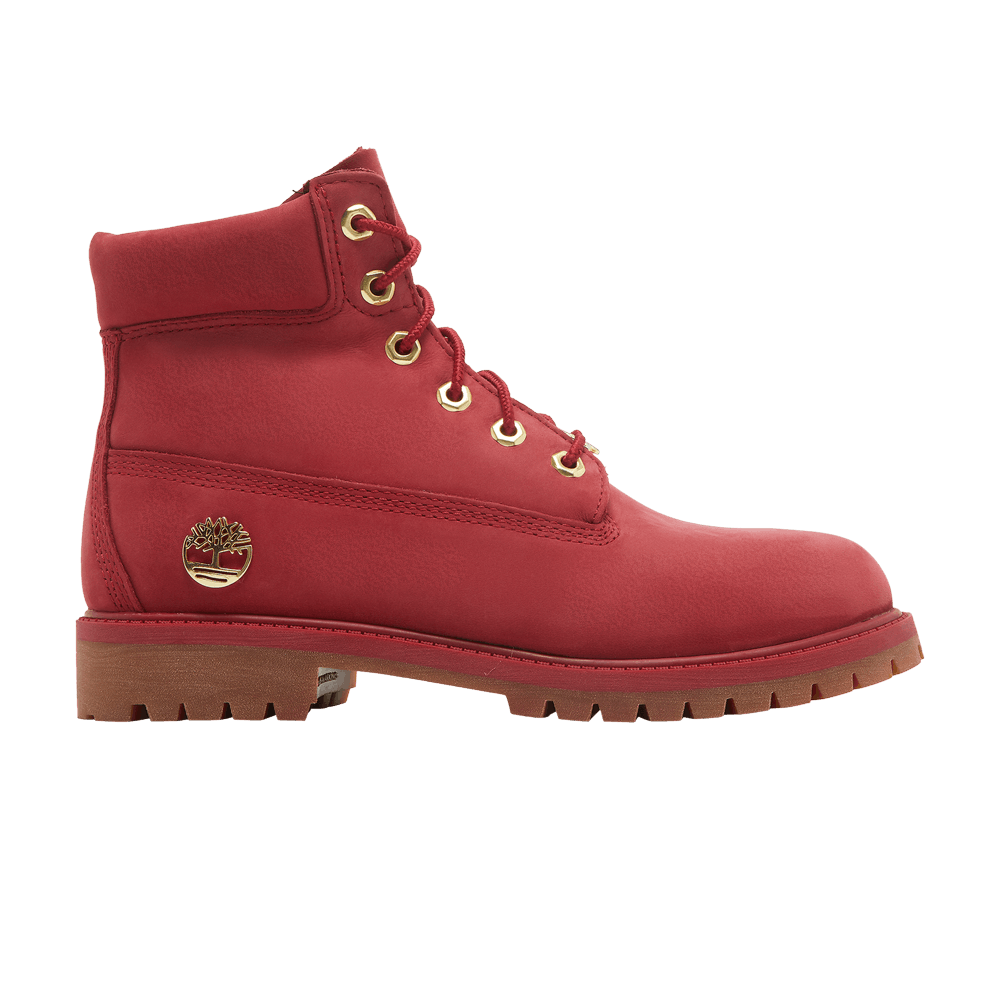 Timberland 6 Inch Premium Boot Junior 'Dark Red'