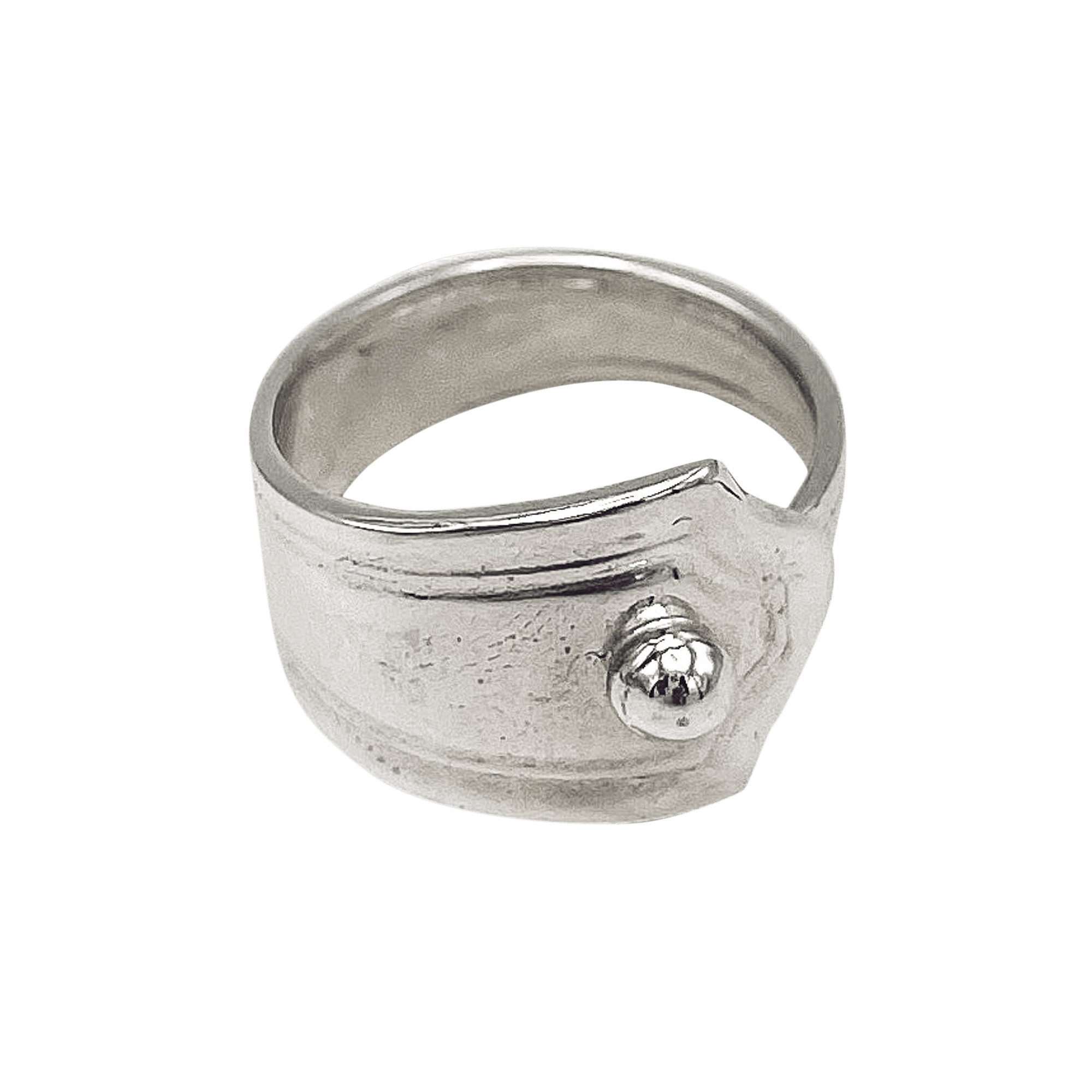 Pre-owned Martine Ali Sumn Spoon Ring 'silver'