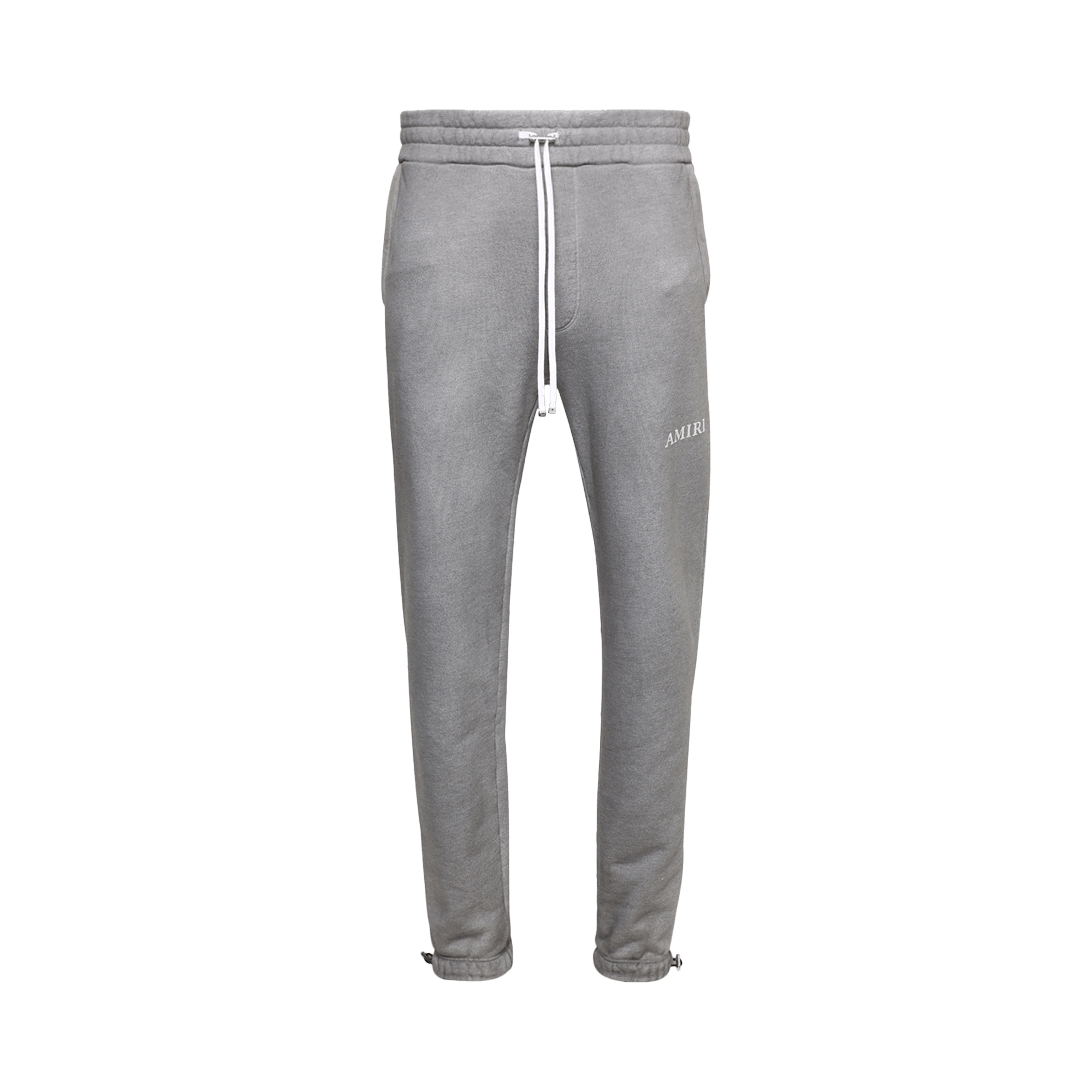 Pre-owned Amiri Aged Puff Logo Sweatpant 'grey'