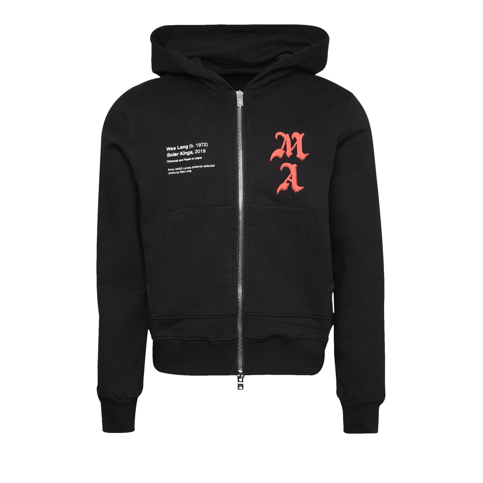 Pre-owned Amiri X Wes Lang Solar Kings Hoodie 'black'