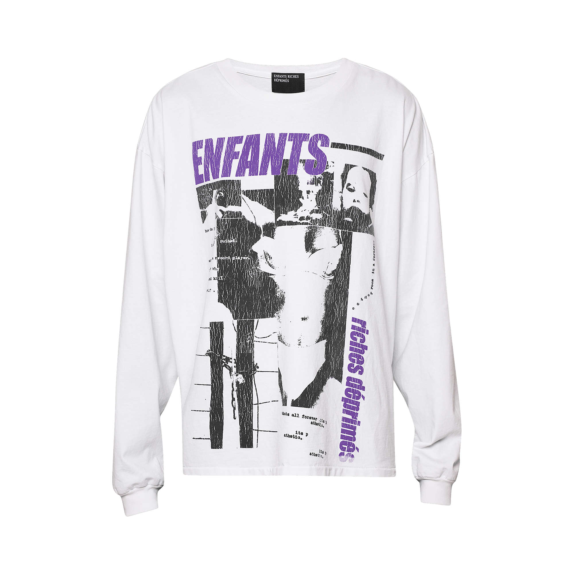 Buy Enfants Riches Déprimés 777 Long-Sleeve T-Shirt 'Faded White