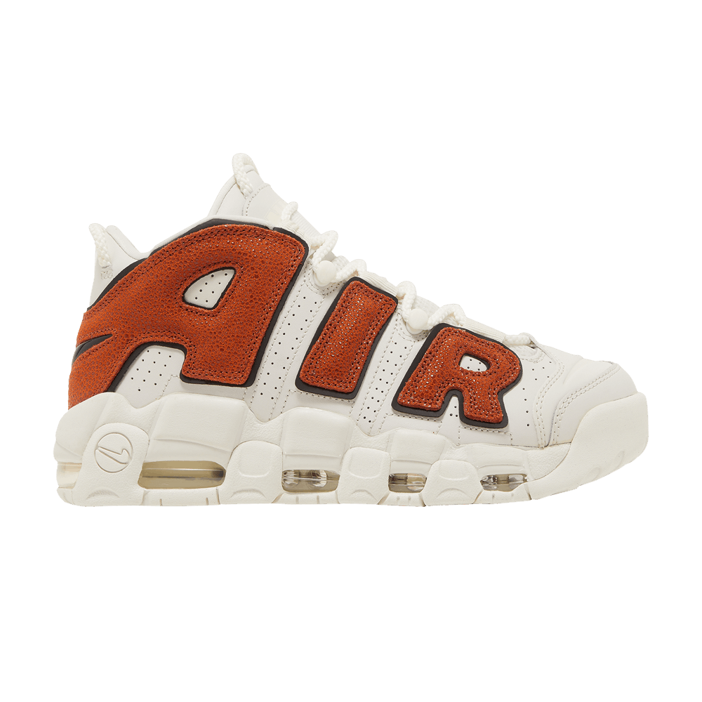 Pre-owned Nike Wmns Air More Uptempo 'basketball Leather' In White