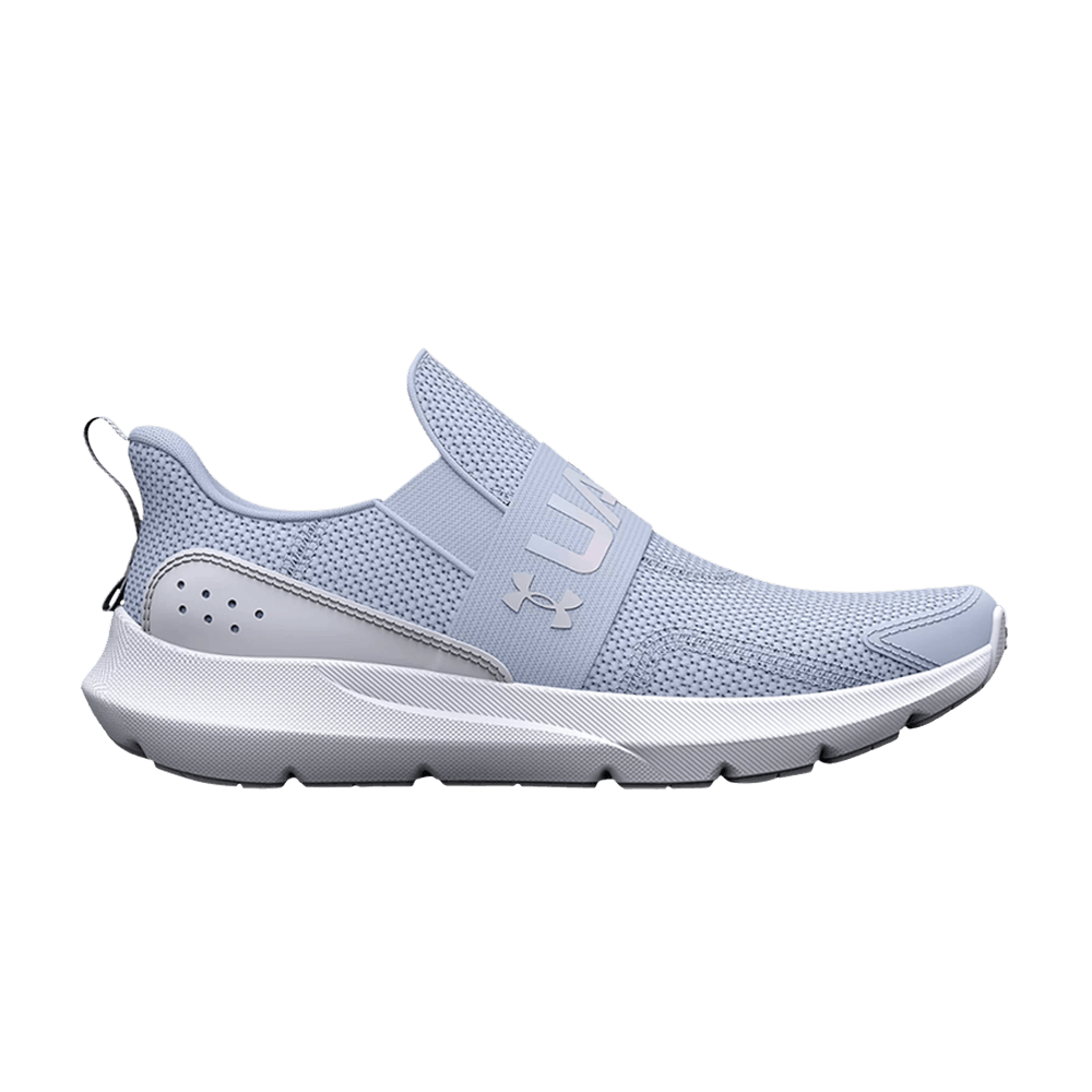 Pre-owned Under Armour Surge 3 Slip Ps 'oxford Blue White'